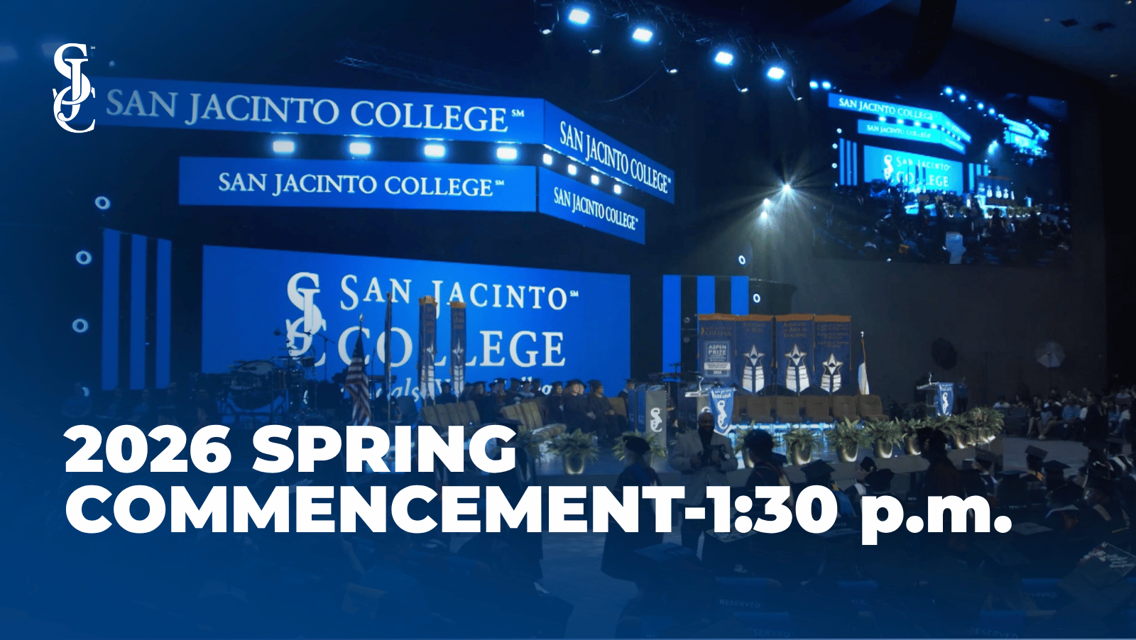 1:30 p.m. commencement