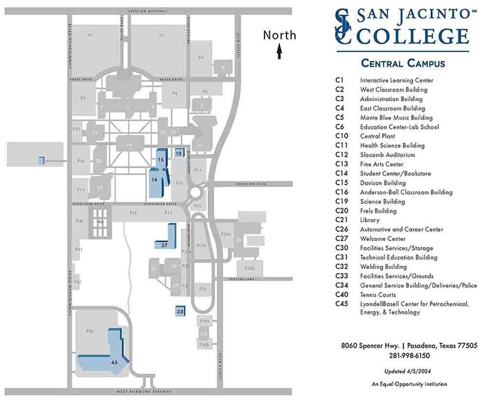 central campus exclusion zones