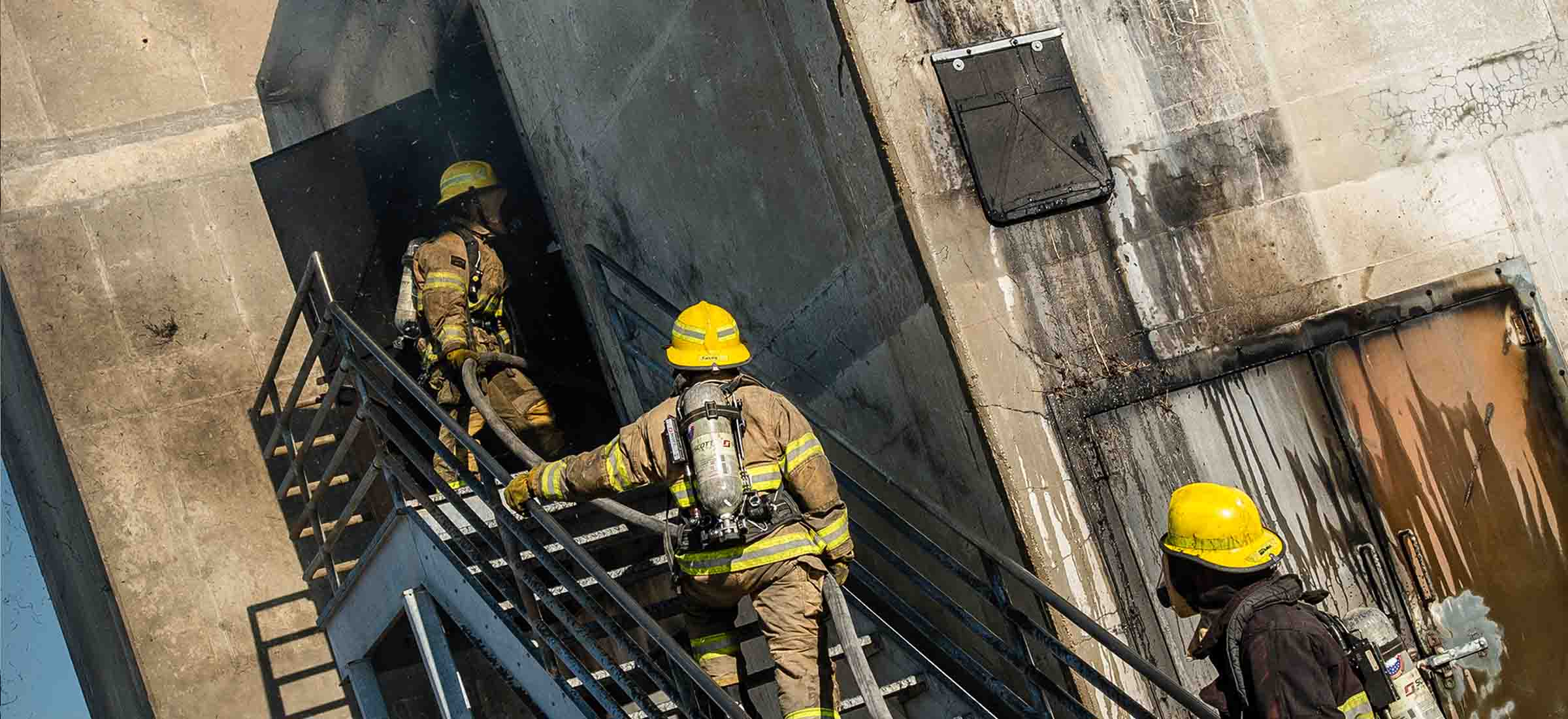 Fire Academy Students