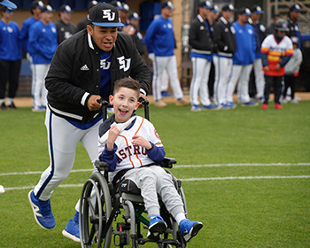 San Jacinto College Ravens baseball team Challenger Game